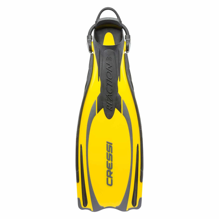 Diving Fins Reaction Ebs Yellow-Silver L-XL-EU 45-47-UK 10-12 Cressi BE091044