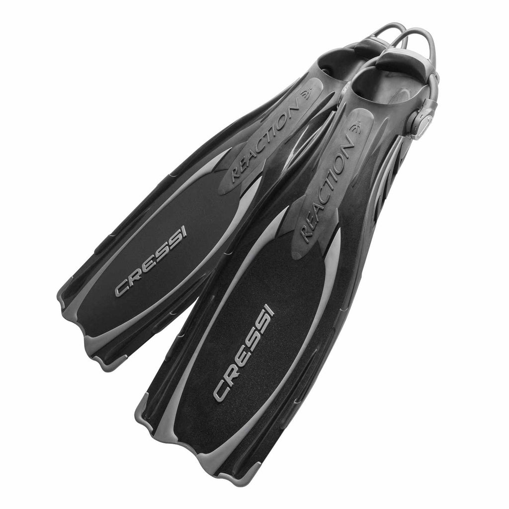 Diving Fins Reaction Ebs Black-Silver XS-S-EU 36-39-UK 2-4 Cressi BE095538