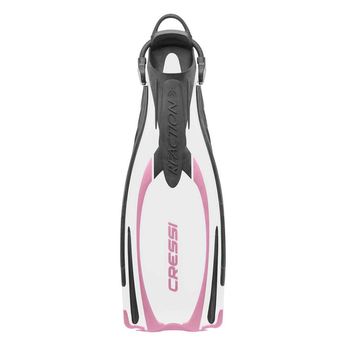 Diving Fins Reaction Ebs White-Pink XS-S-EU 36-39-UK 2-4 Cressi BE096438