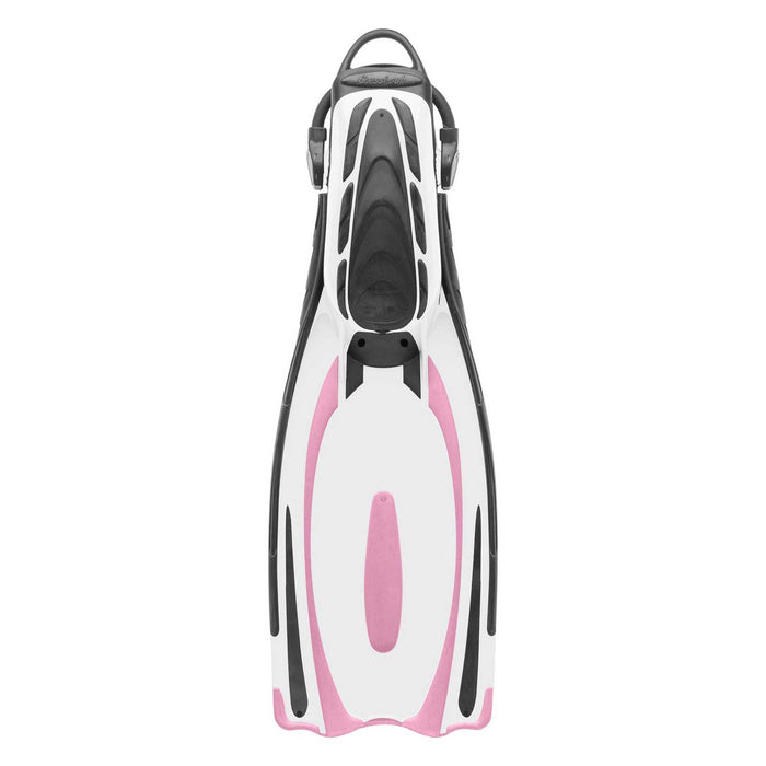 Diving Fins Reaction Ebs White-Pink XS-S-EU 36-39-UK 2-4 Cressi BE096438
