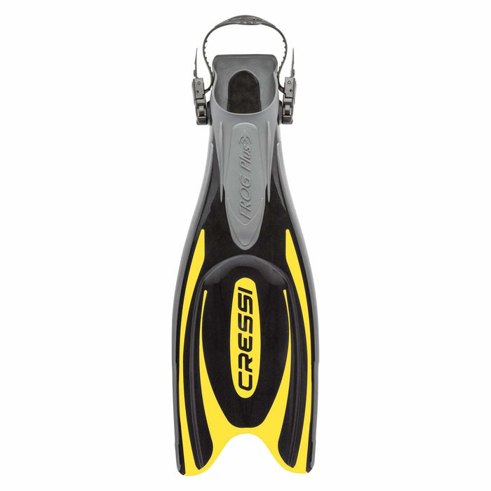 Diving Fins Frog Plus Black-Yellow L-XL-EU 45-47-UK 9-12 Cressi BF205144