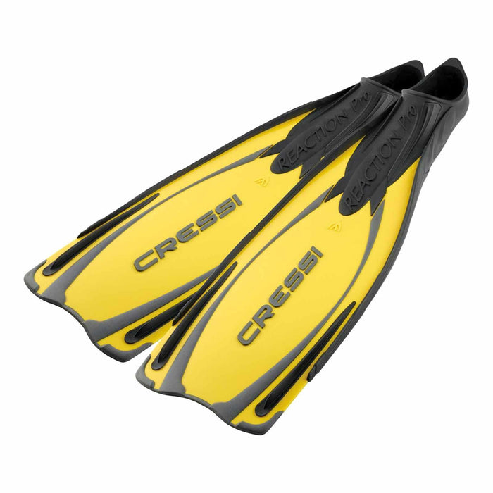 Diving Fins Reaction Pro Yellow-Grey EU 36-37-UK 3-4 Cressi BG191036