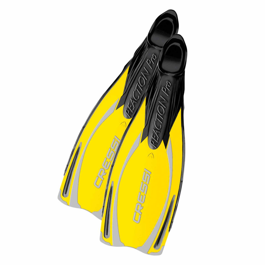 Diving Fins Reaction Pro Yellow-Grey EU 40-41-UK 6,5-7 Cressi BG191040