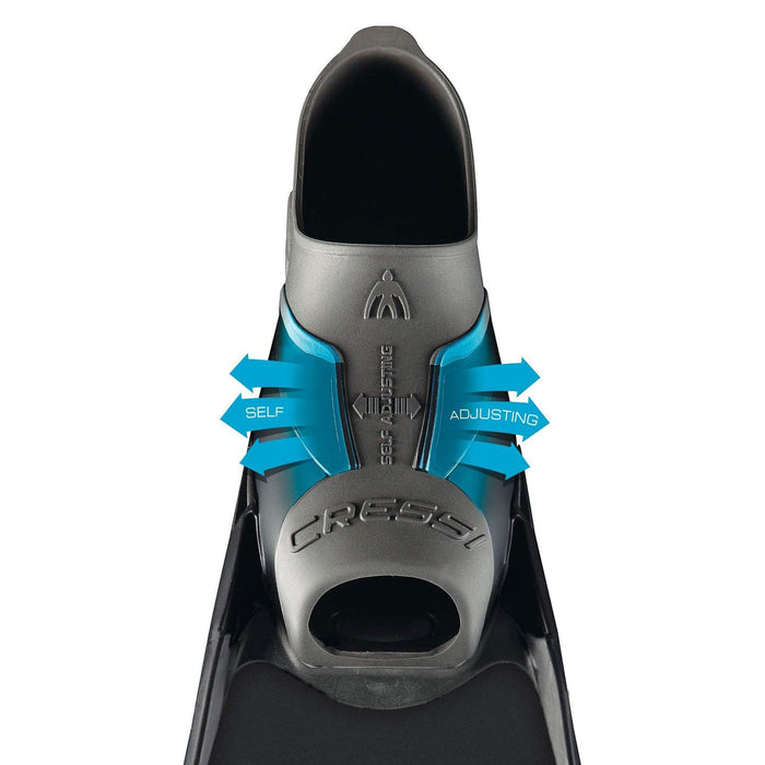 Freediving Fins Gara Modular Sprint Blue EU 42-43-UK 8-9 Cressi BH082042