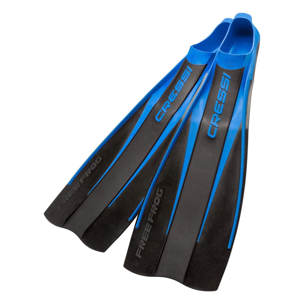 Diving Fins Free Frog Black-Blue EU 43-44-UK 8.5-9.5 Cressi BR152243