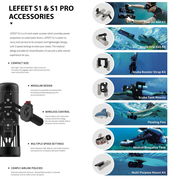 Akku für Unterwasser-Scooter S1 PRO Lefeet C010018