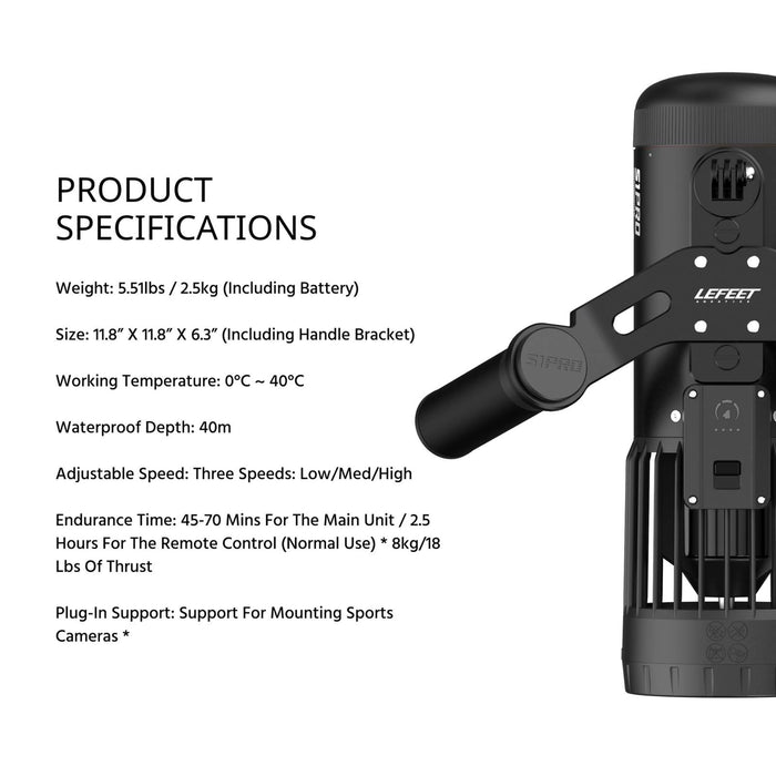 Unterwasser-Scooter S1 PRO Lefeet C010022