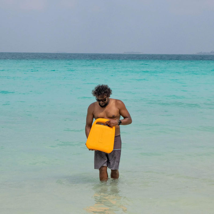Schwimmbrett für Unterwasser-Scooter C1 Gelb Lefeet C030002