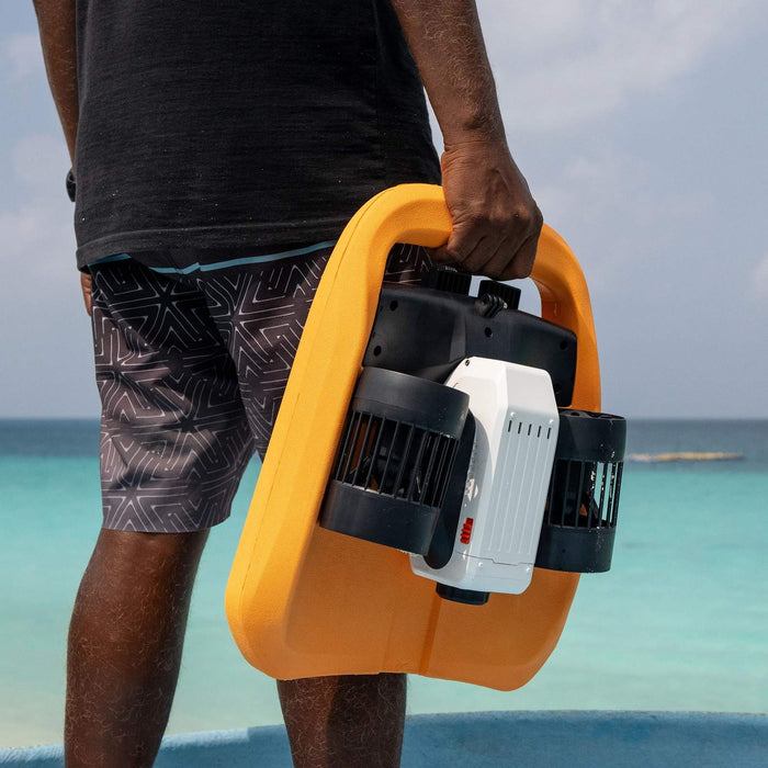 Schwimmbrett für Unterwasser-Scooter C1 Gelb Lefeet C030002