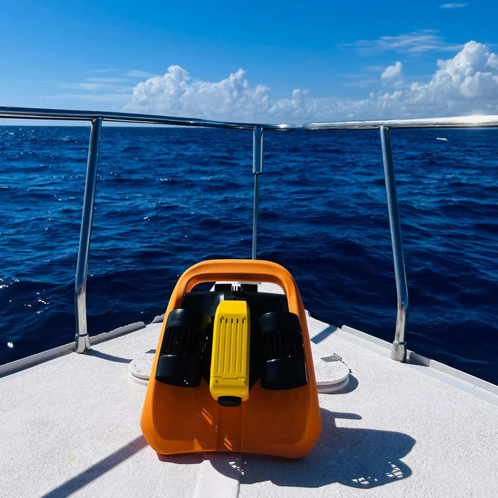 Schwimmbrett für Unterwasser-Scooter C1 Gelb Lefeet C030002