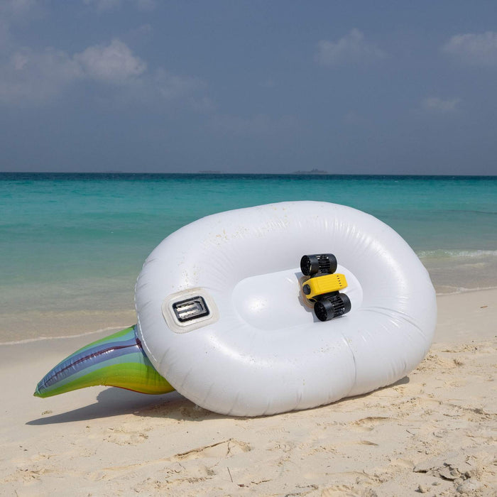 Schwimmkörper 'Einhorn' mit Fernbedienung für Unterwasser-Scooter C1 Lefeet C030012