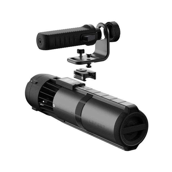 Einhand-Schienen-Kit für Unterwasser-Scooter P1 und P1 XR Grau Lefeet C040011
