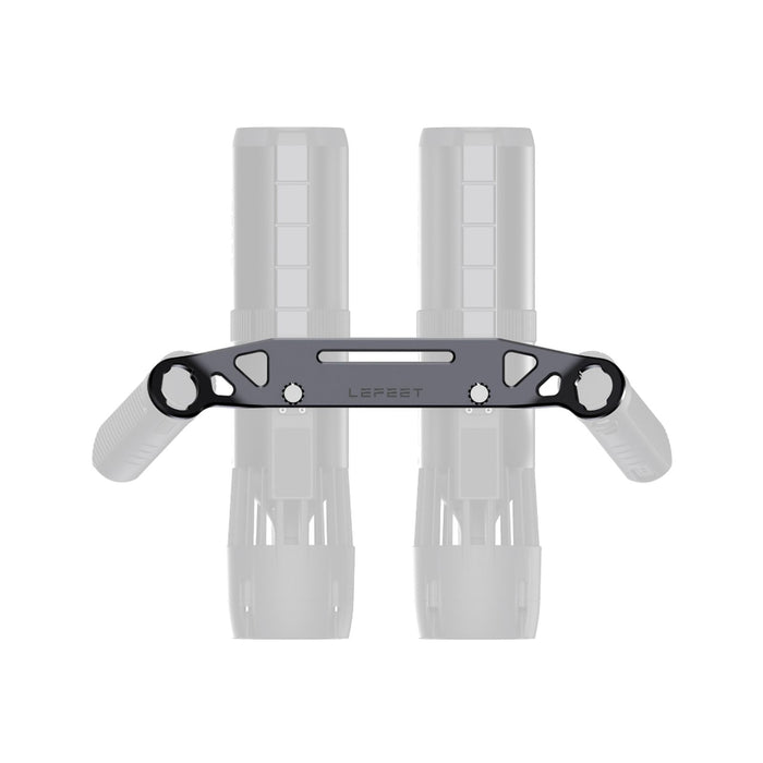 Dual-Schienen-Kit für Unterwasser-Scooter P1 und P1 XR Schwarz Lefeet C041001