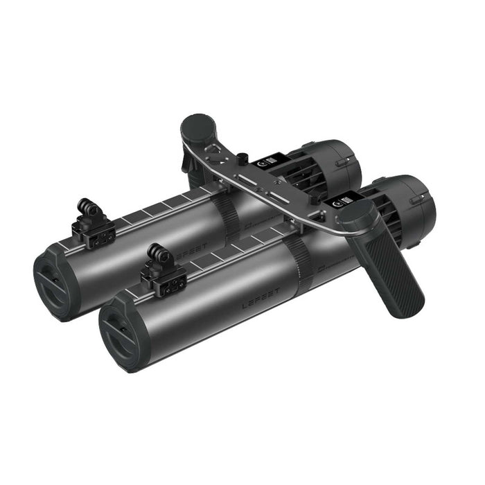 Unterwasser-Scooter P1 XR Doppelset Grau Lefeet C041020_2