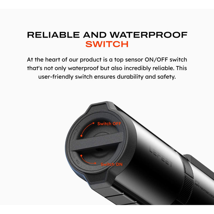 Unterwasser-Scooter P1 Schwarz Lefeet C041022