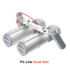 Unterwasser-Scooter P1 Lite Dual-Set Silber Lefeet C050002