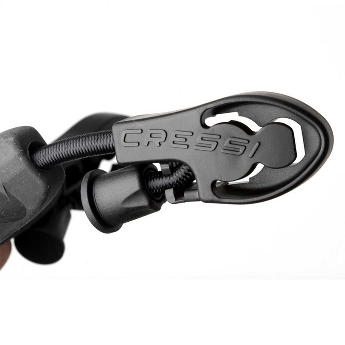 Finsy do snorkelingu i pływania Maui Czarno-Czerwone M-L Cressi CA155841