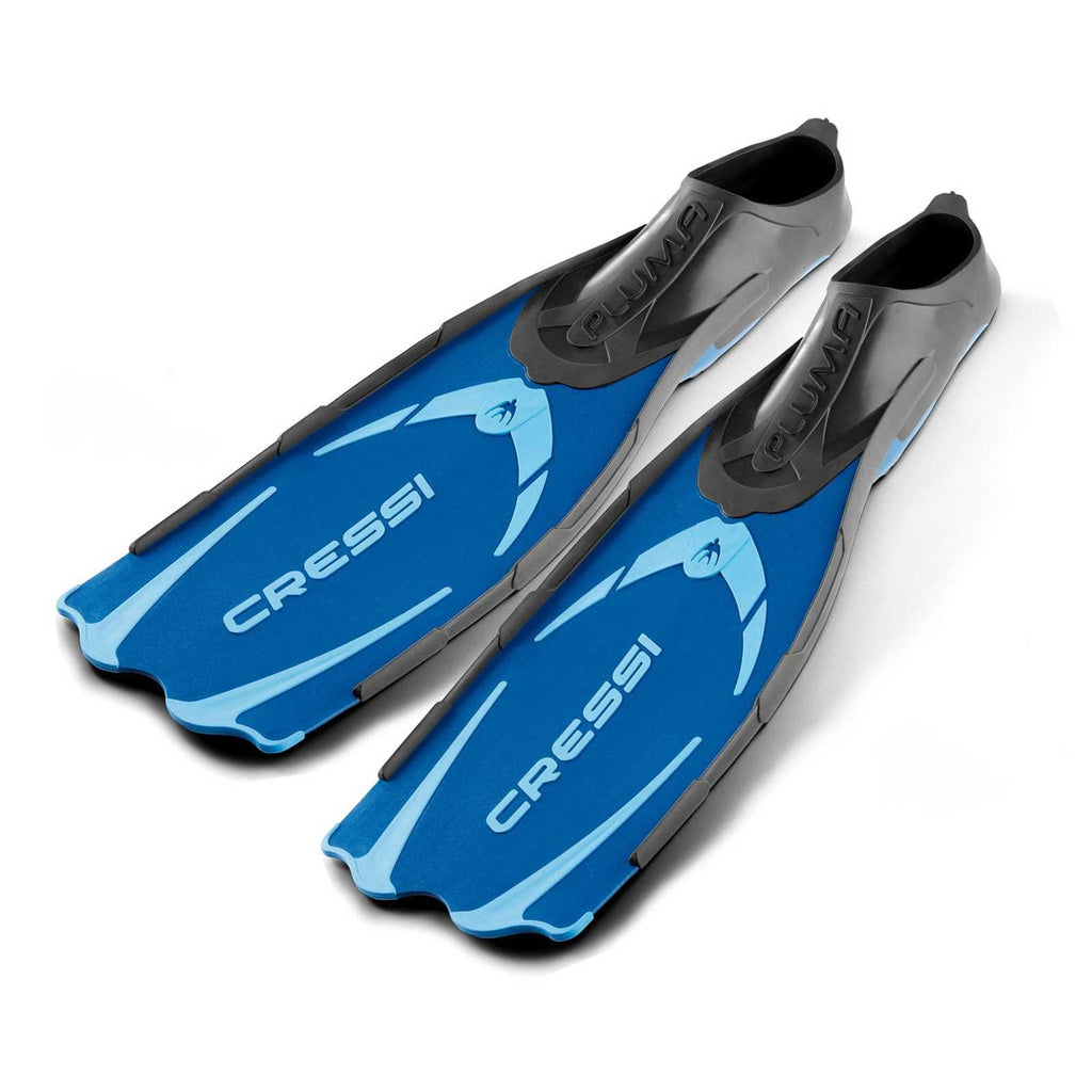 Snorkeling and Swimming Fins Pluma Blue EU 37-38-UK 4-5 Cressi CA172037