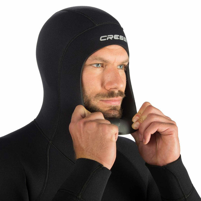 Wetsuit Top Fisterra Lc 9mm Black M-3 Cressi CLK489903CH