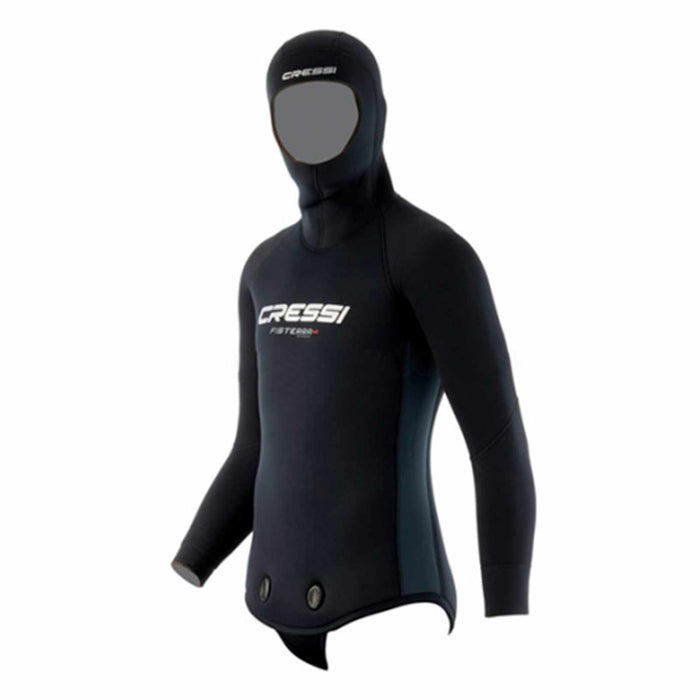 Wetsuit Top Fisterra Lc 9mm Black XL-5 Cressi CLK 489905