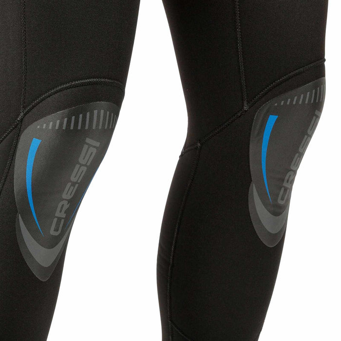 Neoprenanzug Fast Woman 7mm Schwarz-Grau-Lila M-3 Cressi LR109703