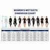 Neoprenanzug Fast Woman 7mm Schwarz-Grau-Lila M-3 Cressi LR109703
