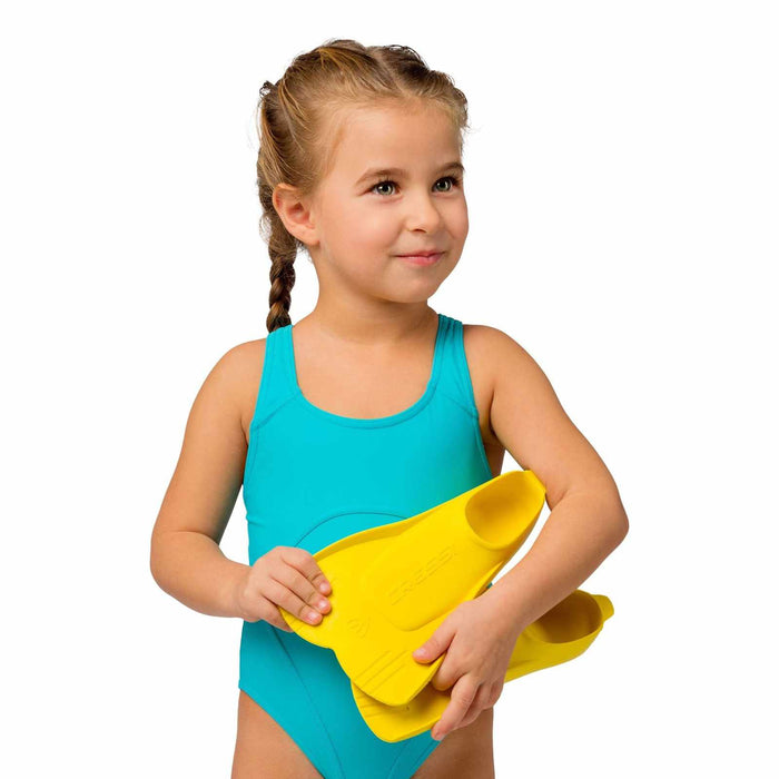 FINSY DO SNORKELINGU I PŁYWANIA Light Kids Żółte EU 32-33-UK 12,5-13,5 Cressi DP301032