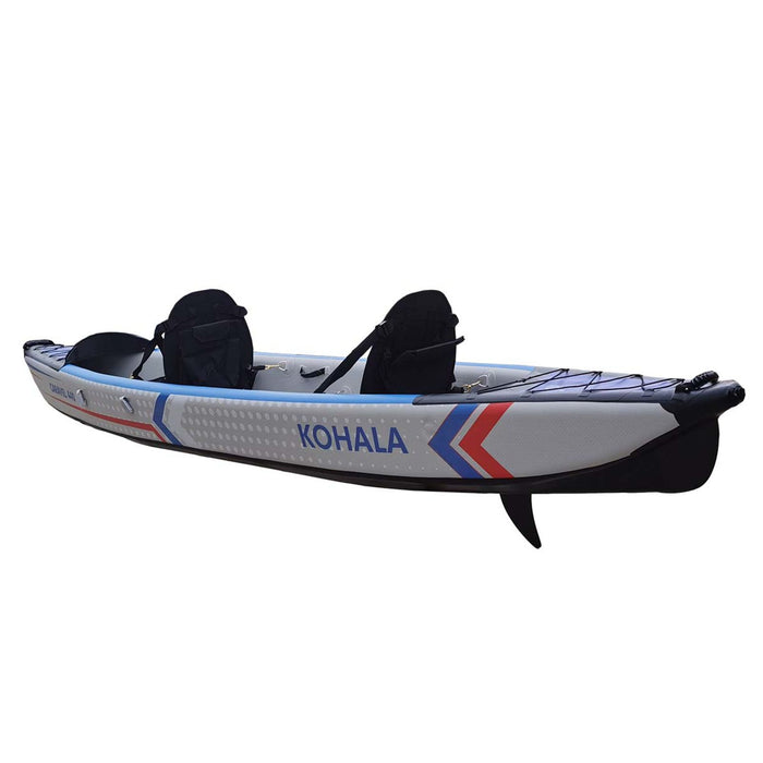 Aufblasbares Kajak Caravel 440 2 Personen-Tandem Kohala KHD440