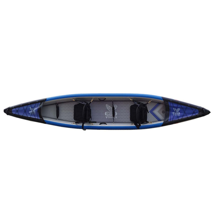 Aufblasbares Kajak Caravel 440 2 Personen-Tandem Kohala KHD440