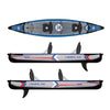 Aufblasbares Kajak Caravel 440 2 Personen-Tandem Kohala KHD440