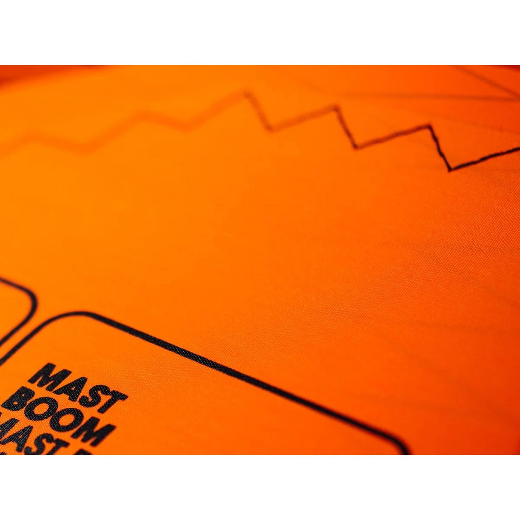 Materiał rękawa masztowego Pomarańczowy Szerokość 1,45 m na metr Loftsails LS010060160