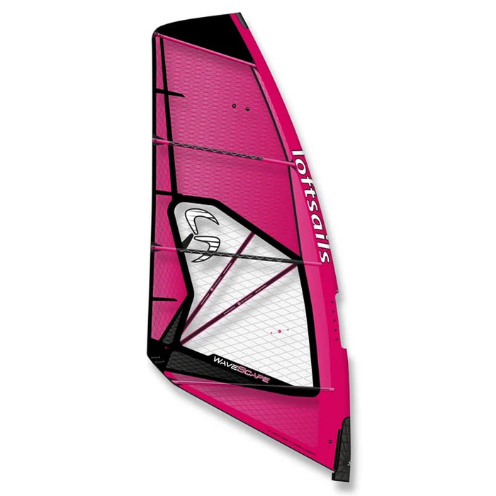 Windsurfing Sail Wavescape Fuchsia 2024-25 Size 4.5 Loftsails LS060012310