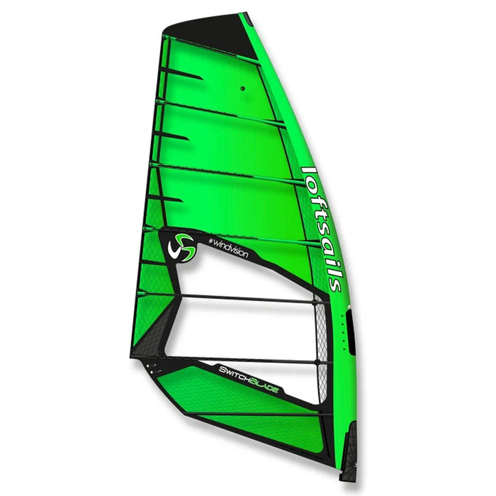 Windsurfing Sail Switchblade Green 2022-23 Size 7.0 Loftsails LS060012763