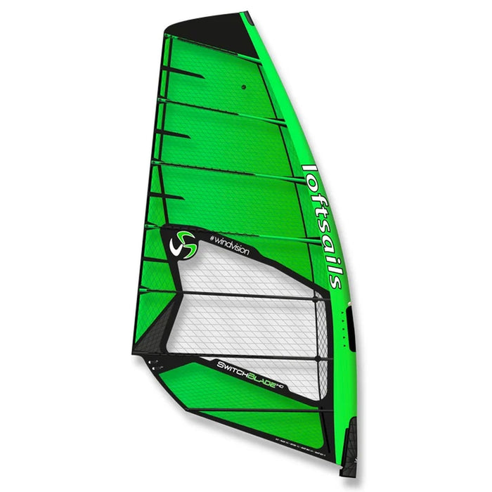 Windsurfing Sail Switchblade Green HD 2022-23 Size 9.5 Loftsails LS060012830
