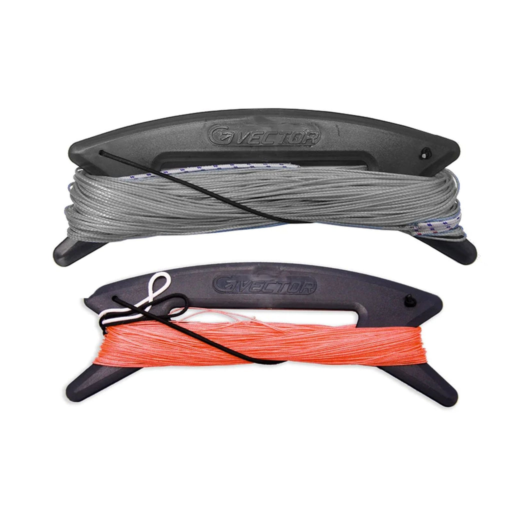 Linki latawcowe Quad Pro szaro-czerwone 4x30m 170-75kg Vector LVQ30170