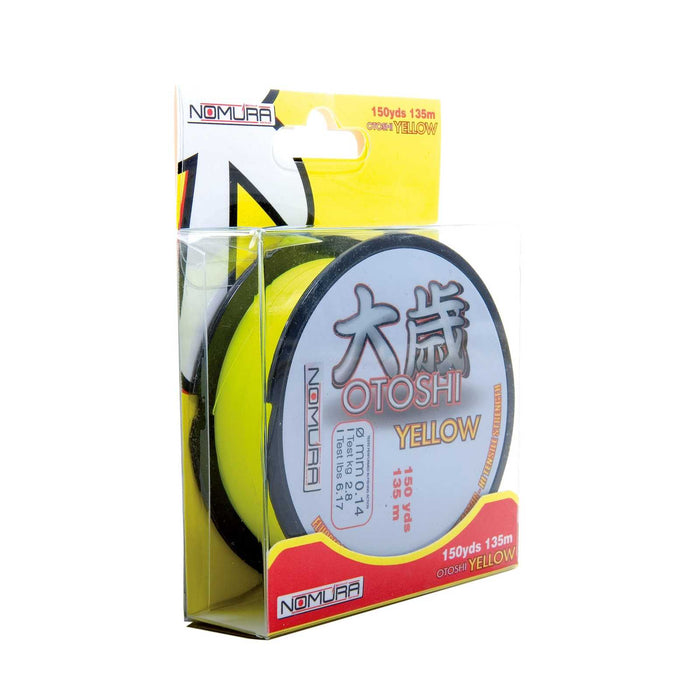 Schnur Otoshi Gelb 135m Durchmesser 0,14 Nomura NM31000014