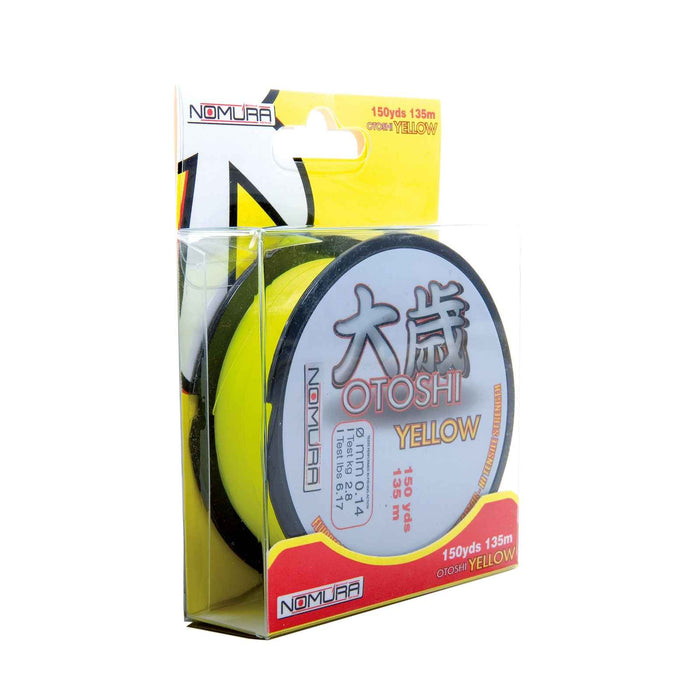 Schnur Otoshi Gelb 135m Durchmesser 0,18 Nomura NM31000018