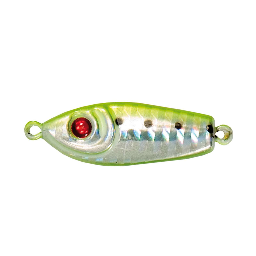 Köder Kimi Gelb Silber Fluo Streifen 7g Nomura NM42356807