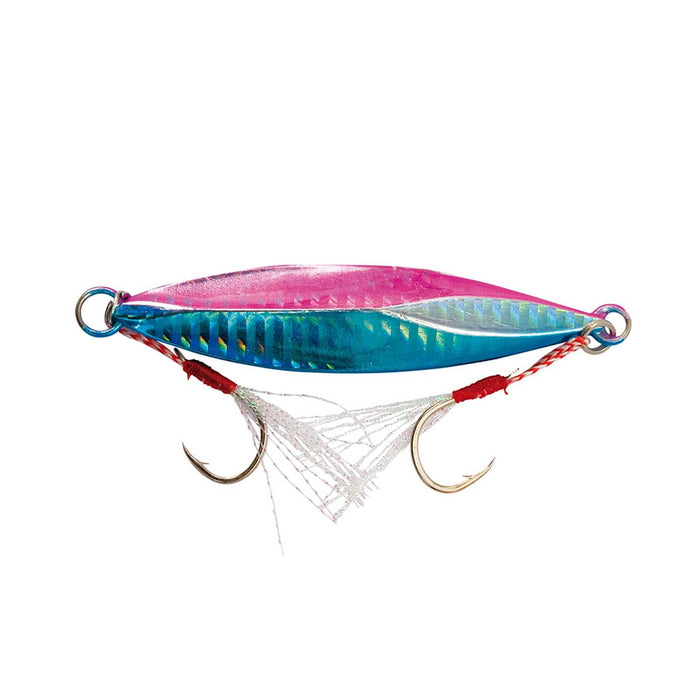 Köder Splinter Jig Metallic Blau Pink Fluo Streifen 20g Nomura NM42420220