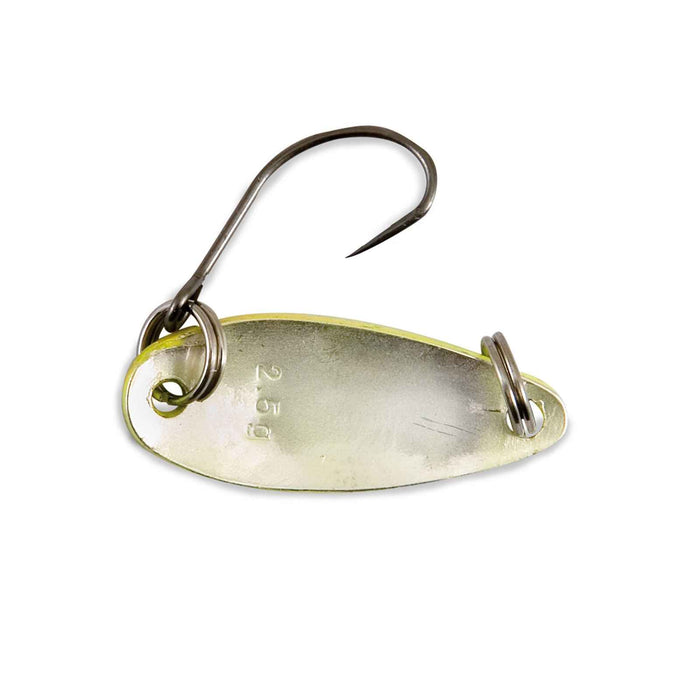 Lure Akira Trout Area Spoon Fluo Yellow Black Glitter 3g Nomura NM46156130