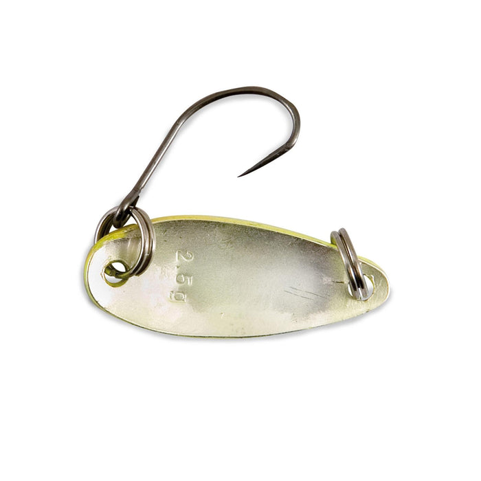 Lure Akira Trout Area Spoon Fluo Yellow Black Glitter 3,5g Nomura NM46156135