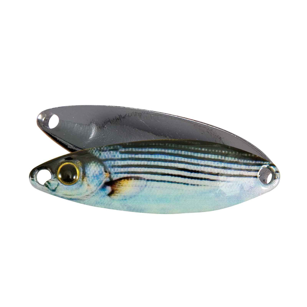 Köder Masuku Real Spoon Echtes Streifenmuster 4,90g Nomura NM46591504