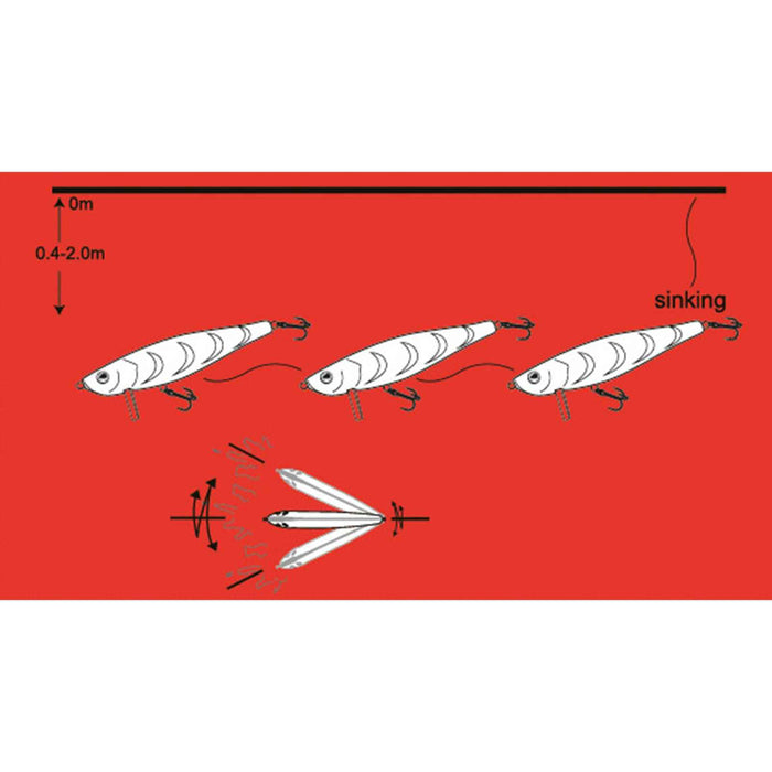 Köder Ranger Minnow Real 7cm 13g Nomura NM52210807