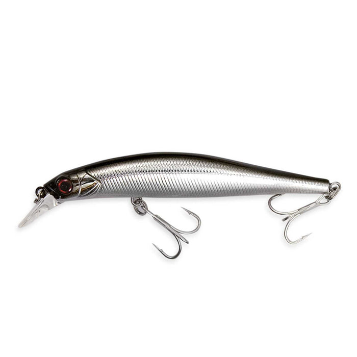 Köder Alive Minnow Spiegeleffekt Spiegel Grün Silber 10,5 cm 15g Nomura NM60575210