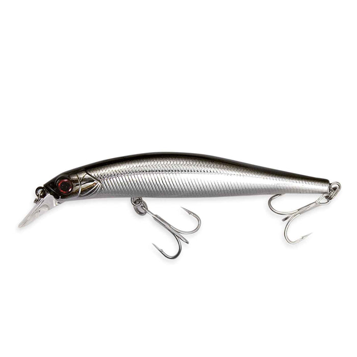 Köder Alive Minnow Spiegeleffekt Spiegel Grün Silber 13 cm 20g Nomura NM60575213