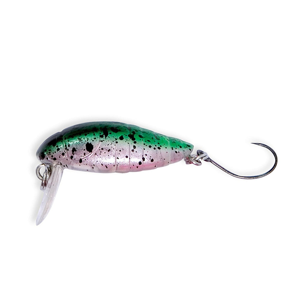 Köder Shiro Ta Silber Grün Gepunktet 2,80cm 1,8g Nomura NM61391902