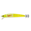 Köder Ika Calamari Fluo Gelb mit Streifen 12cm 10g Nomura NM61599012