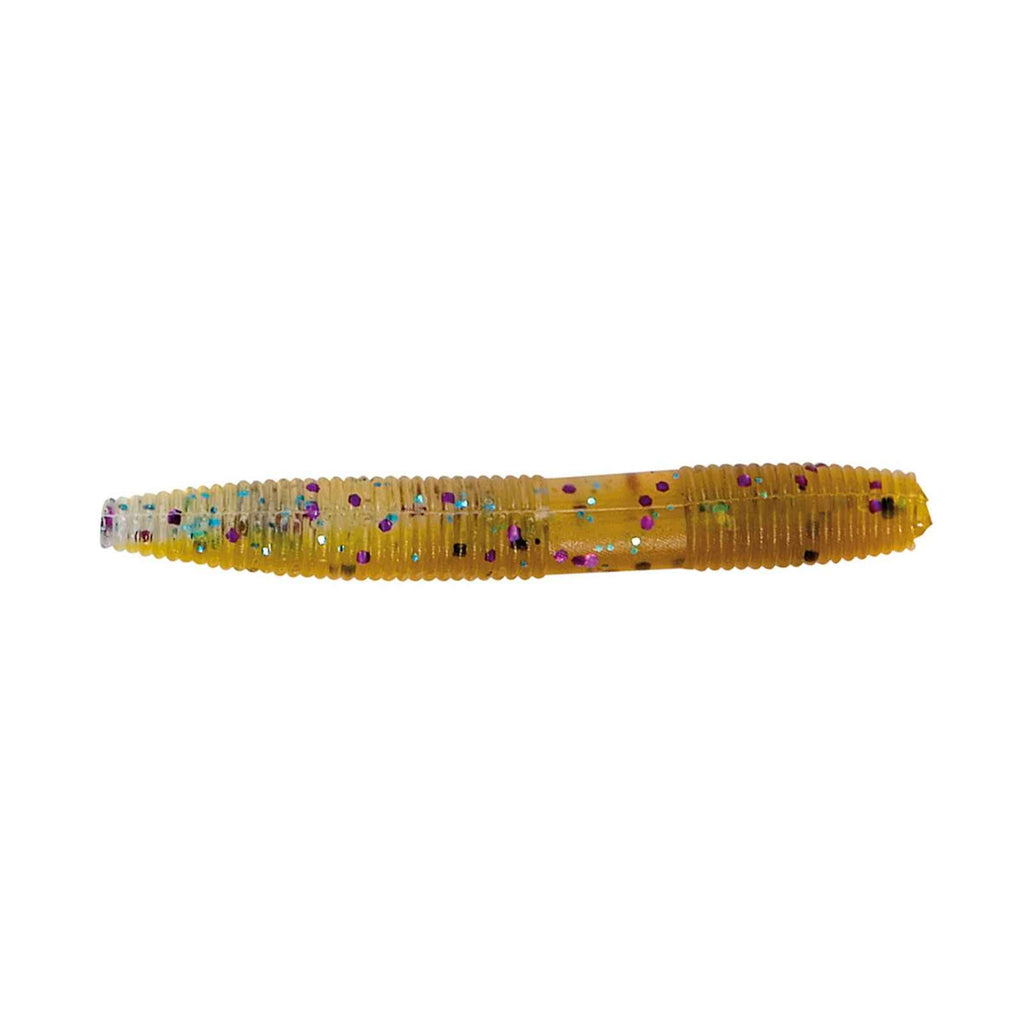 Köder Forellenwurm Gold Glitzer Rücken 5cm 1,2g Nomura NM73603505