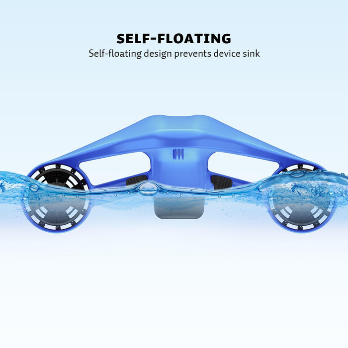 Unterwasserscooter Manta 126W Grün Asiwo SS001