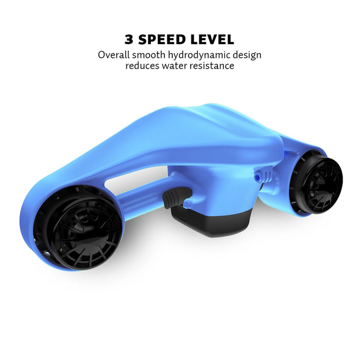 Unterwasserscooter Manta 126W Blau Asiwo SS003